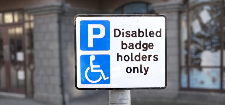 Disabled Parking Bay Sign